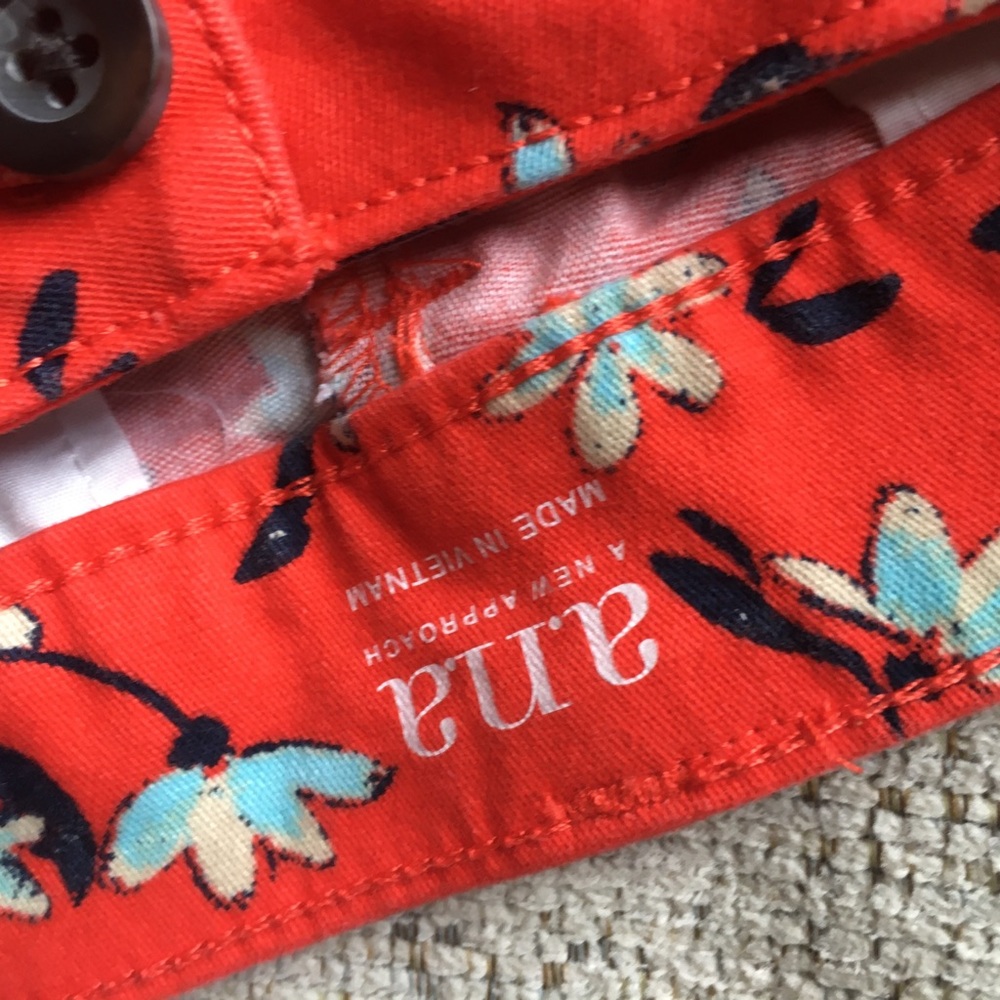 Red shorts
